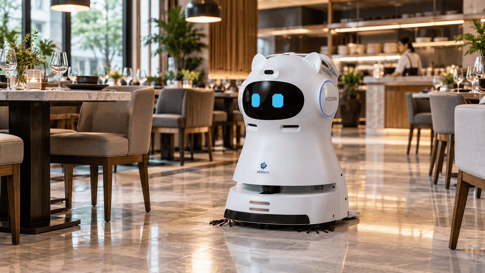 Robots de limpieza en hoteles