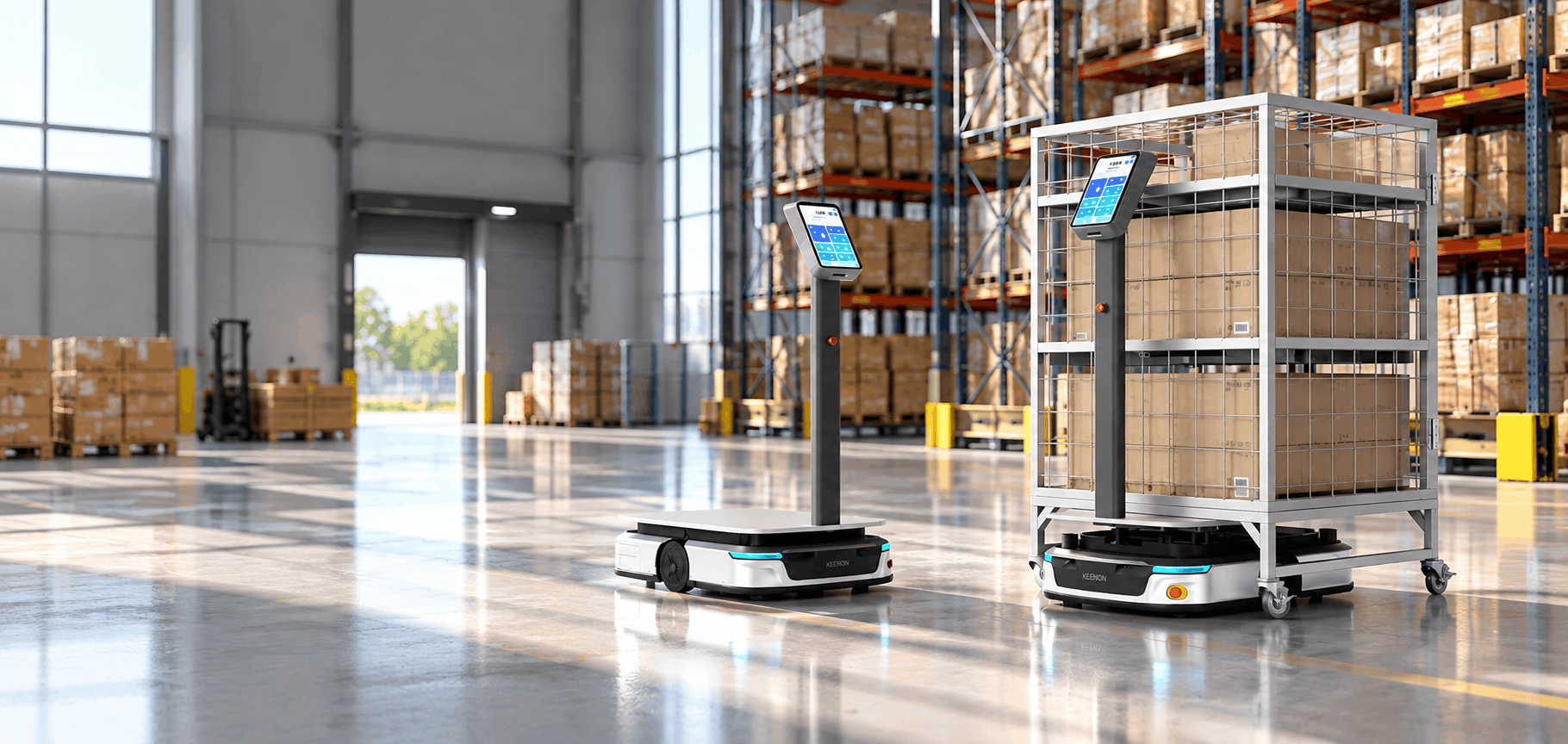Robots inteligentes para carga pesada