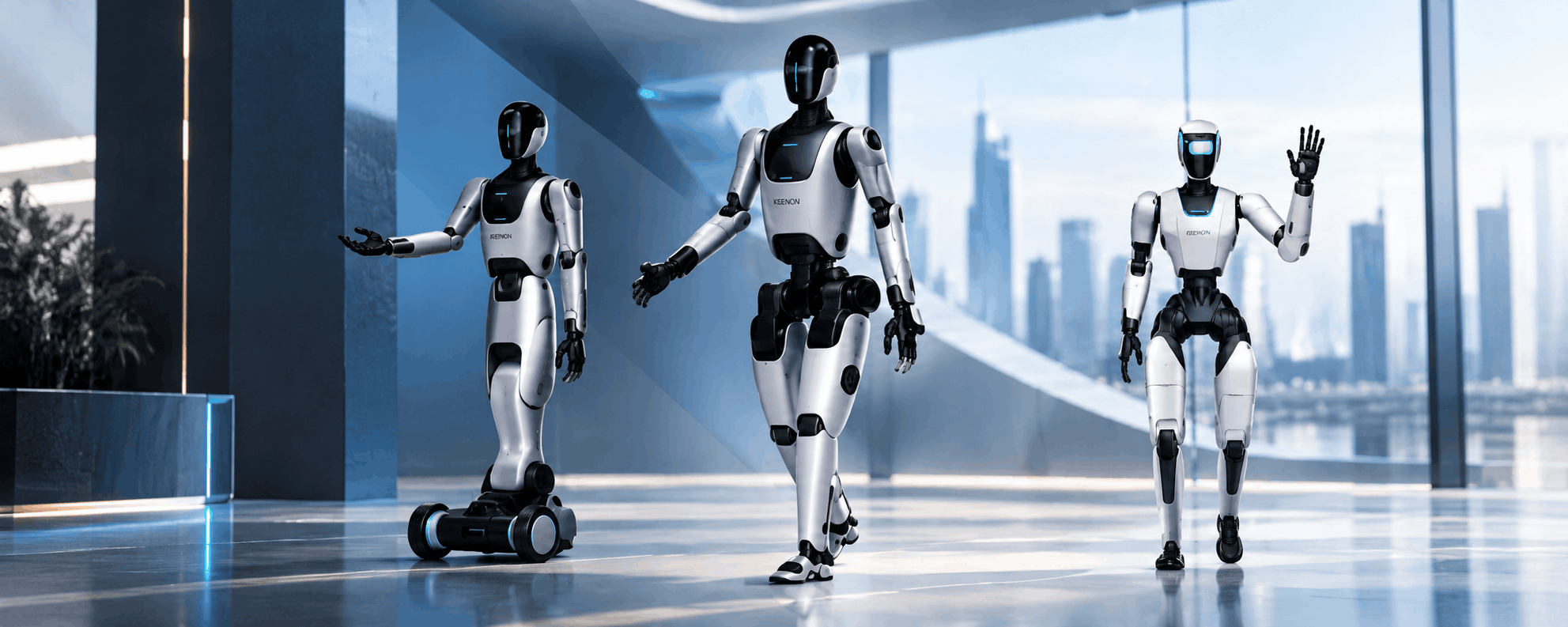 Robots humanoides KEENON