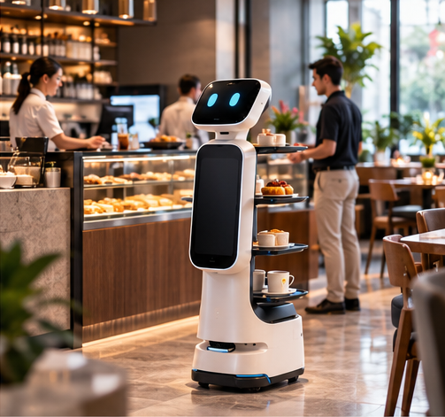 Robots para cafeterías