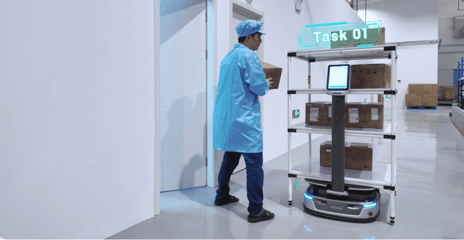 Operación continua de robot Heavy Load