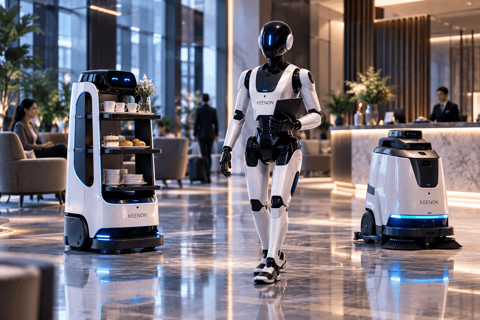 Ecosistema de robots KEENON