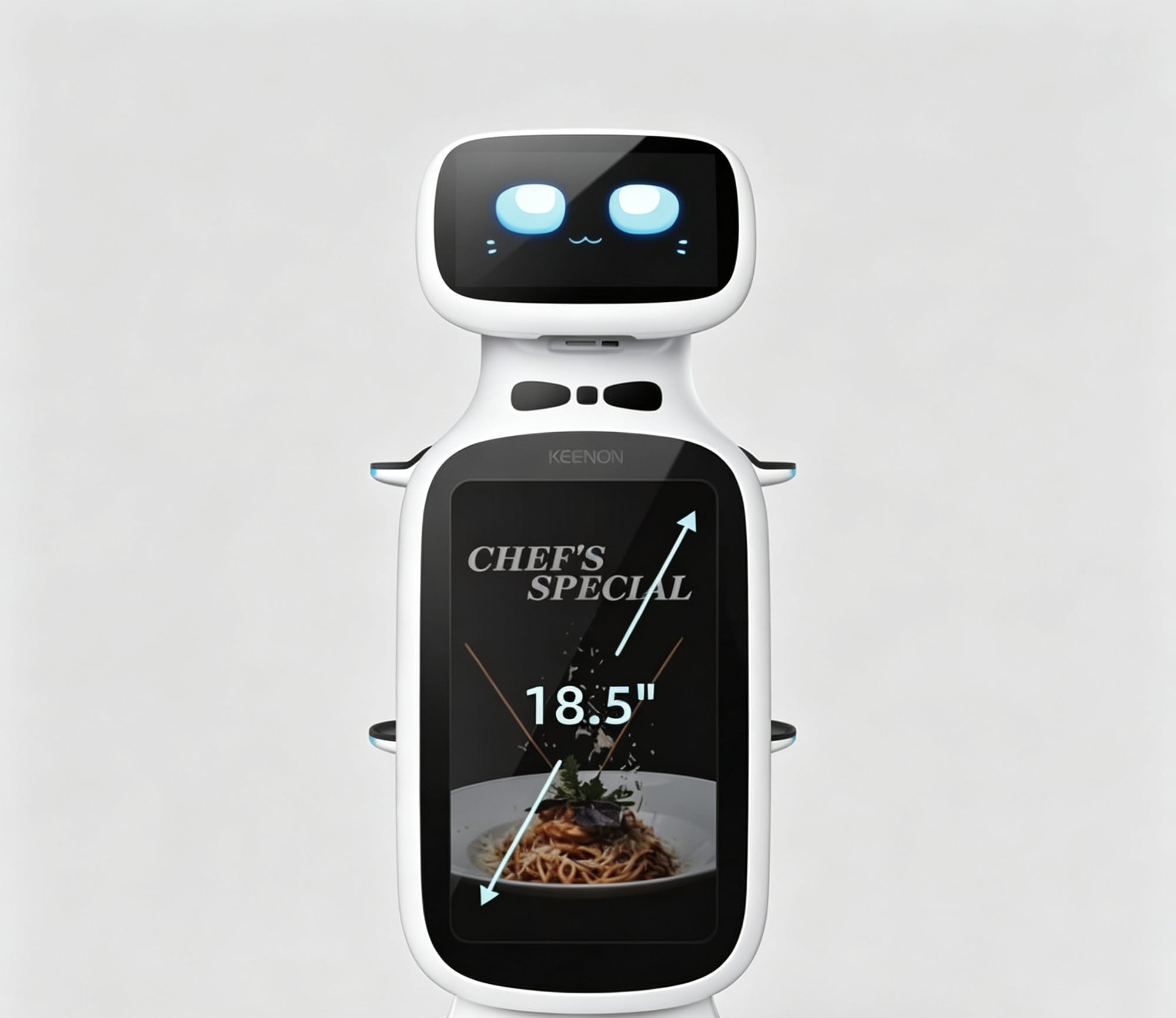 Pantalla de gran formato del DINERBOT T11