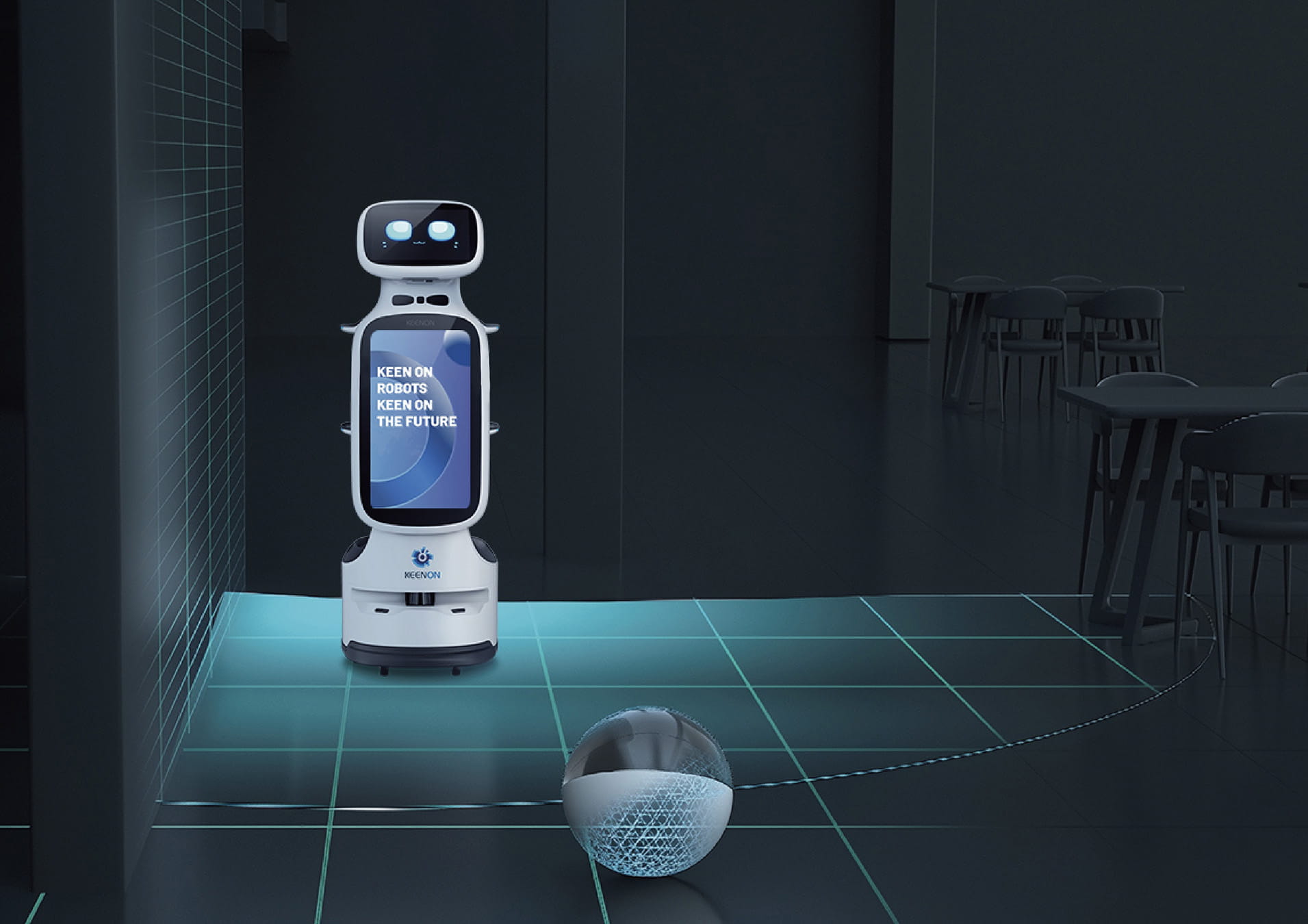 Visión 3D y detección de obstáculos del DINERBOT T11