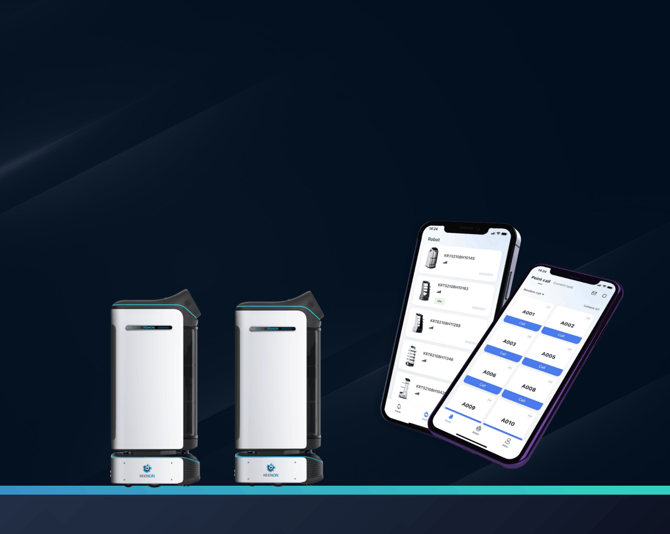 Gestión del DINERBOT T3 desde la aplicación
