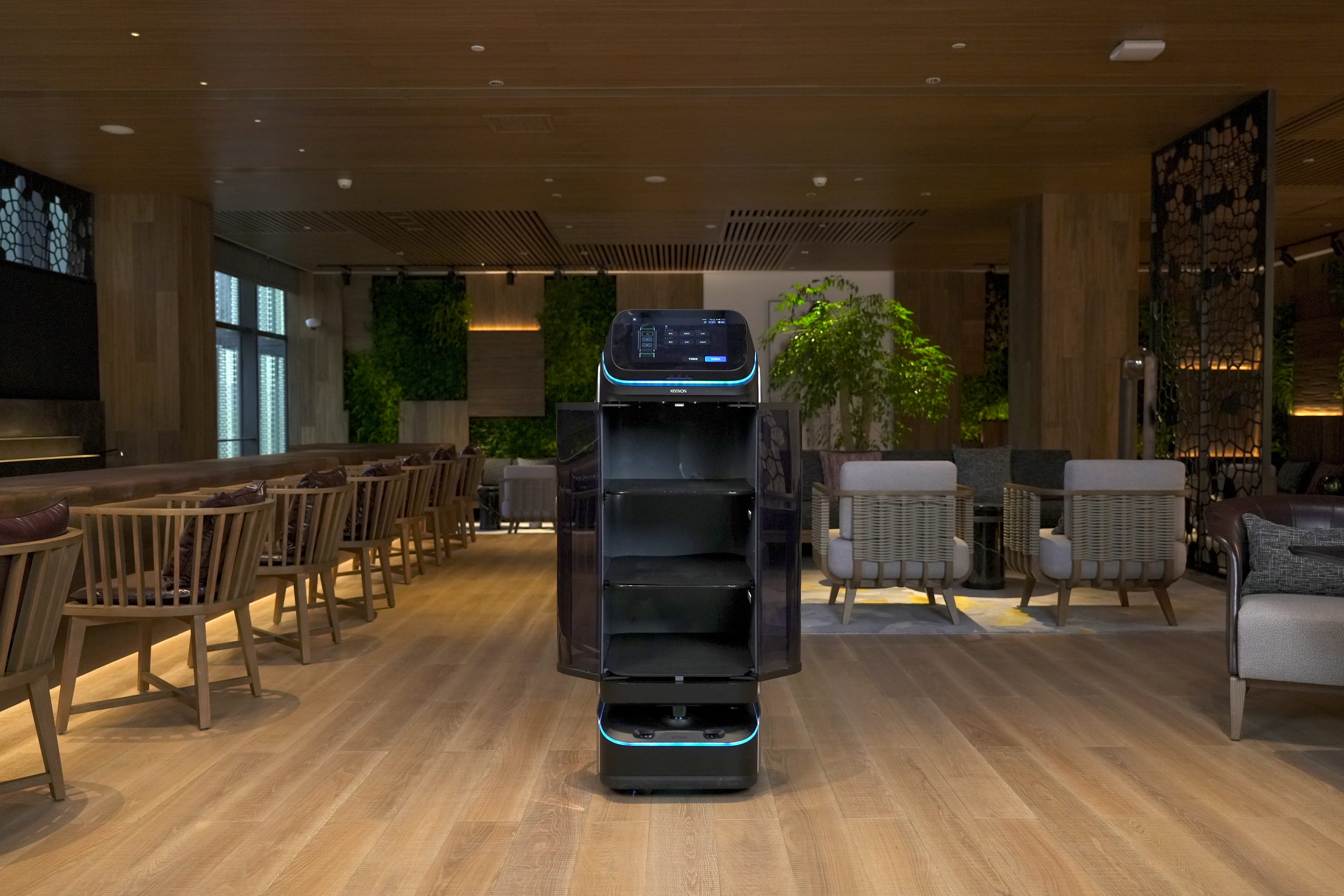 DINERBOT T3 en restaurante