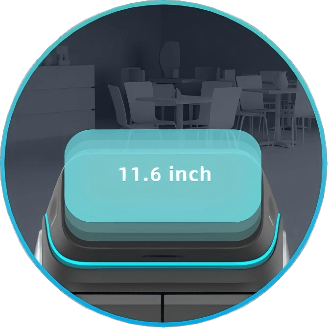 Pantalla táctil del DINERBOT T3