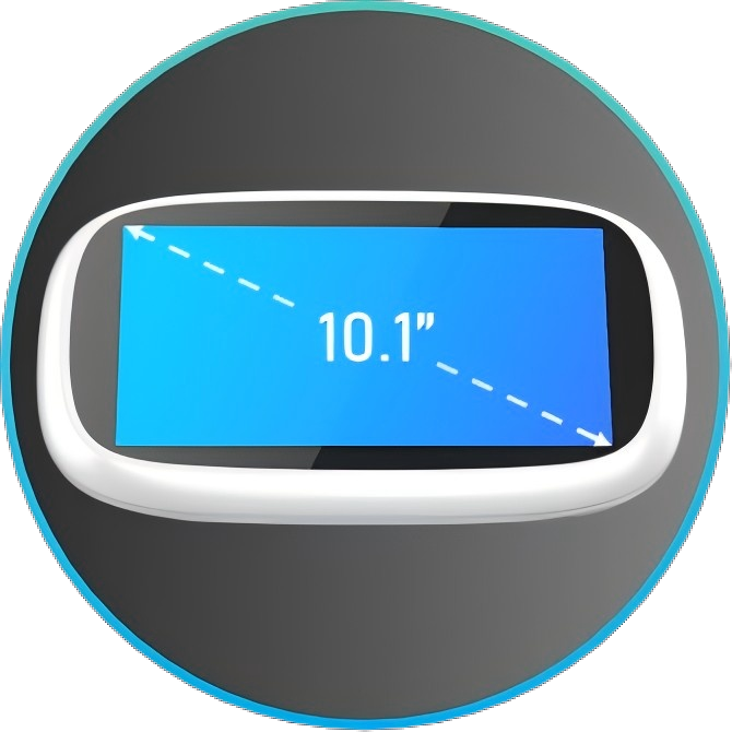 Pantalla táctil del DINERBOT T8